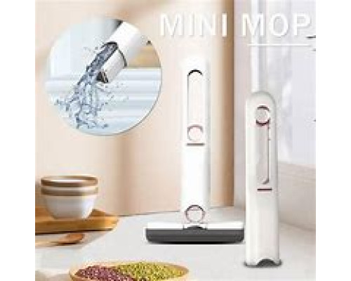 Портативная Мини Швабра С Автоматическим Отжимом Mini-Mop Складная (100)